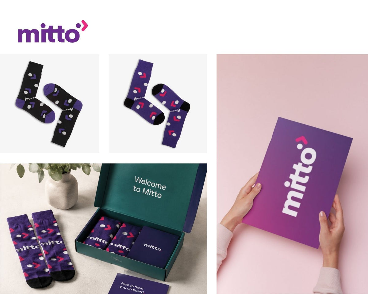 Wie Mitto ihre neuen Mitarbeitenden mit Socken begeistert