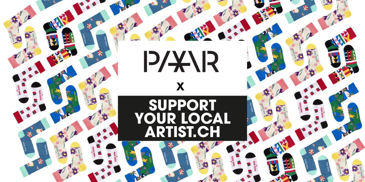 PAAR SOCKS x SUPPORT YOUR LOCAL ARTIST