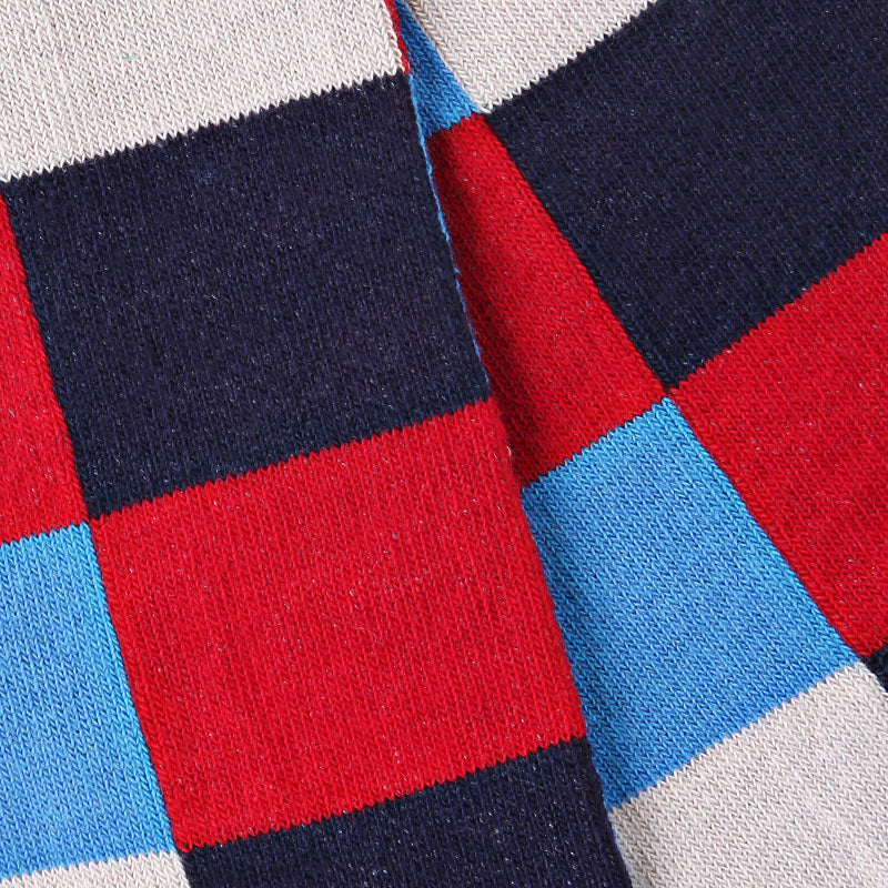 paarsocks-chess-game-socken-blau-rot-detail